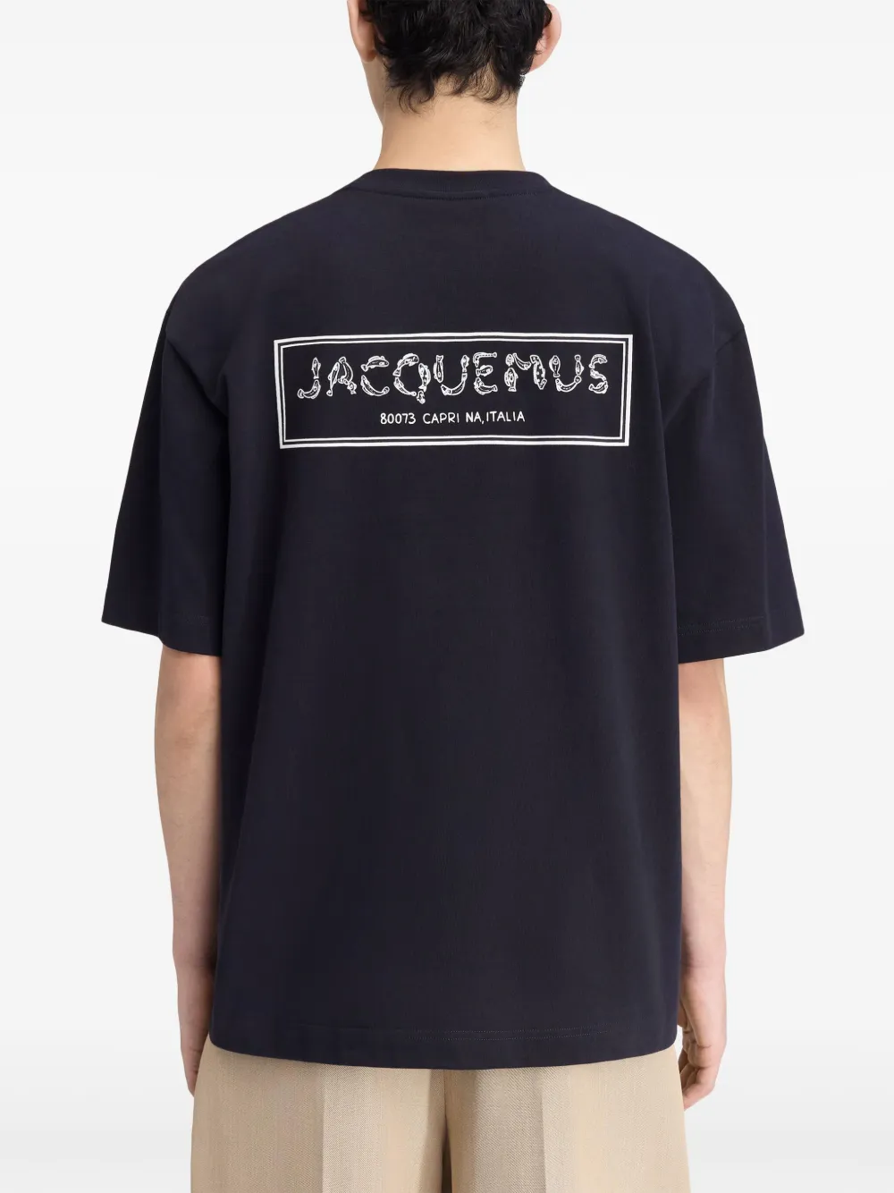 Jacquemus Le MERU MC T Shirt Navy