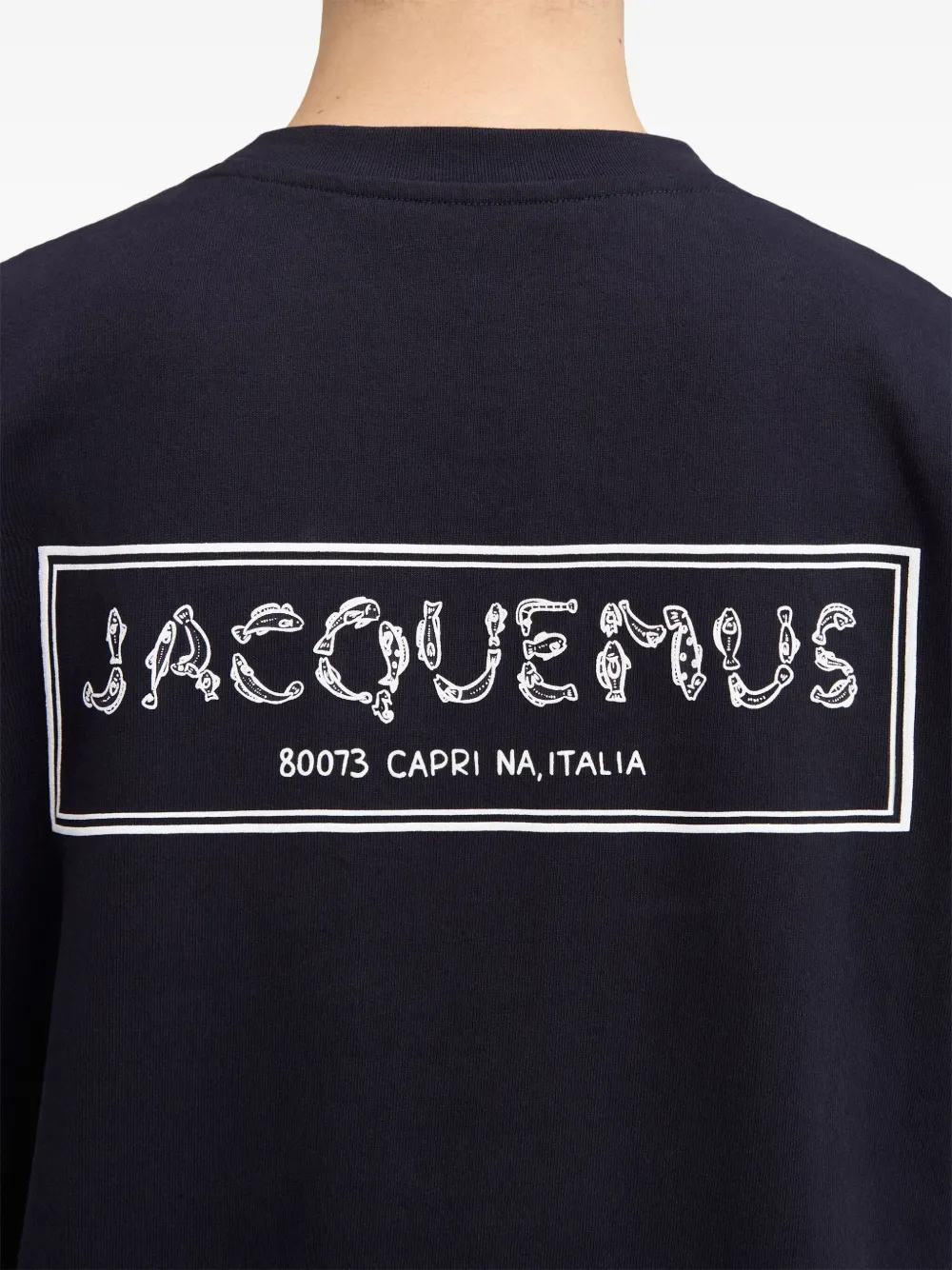 Jacquemus Le MERU MC T Shirt Navy
