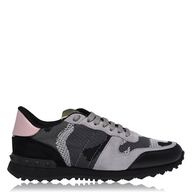 Valentino Mesh Trainers Women's Black