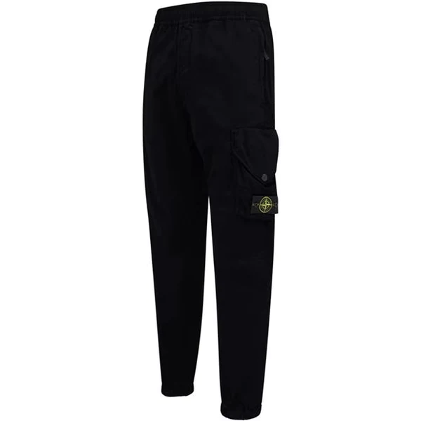 Stone Island New Pocket Cargo Pants Black