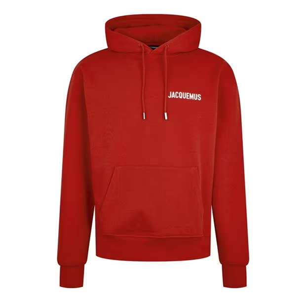 Jacquemus Logo Play Hoodie Red