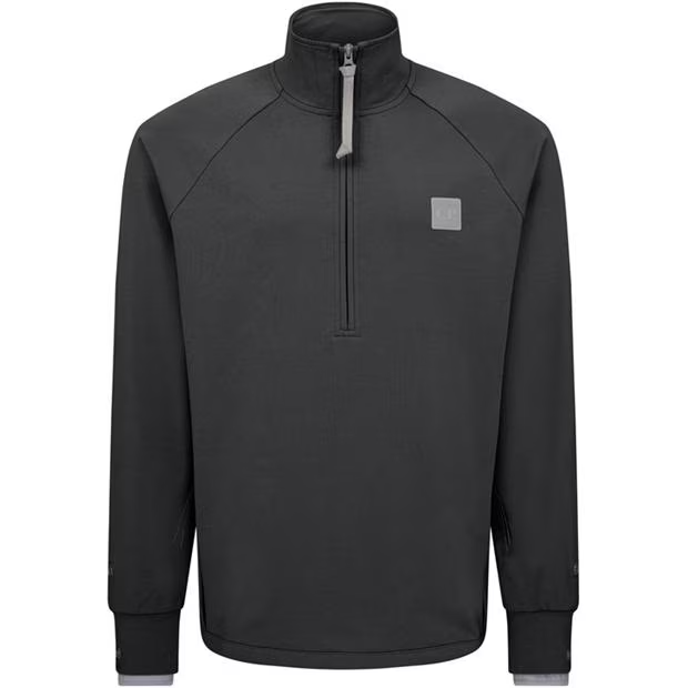 CP Company Metropolis Half Zip Jumper Black