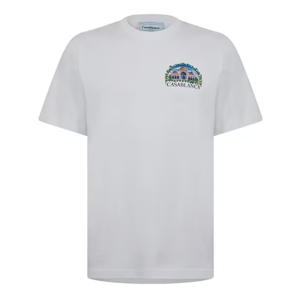 Casablanca Casa Dama T Shirt White