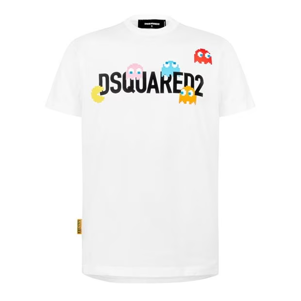 DSquared2 Pacman T-Shirt White
