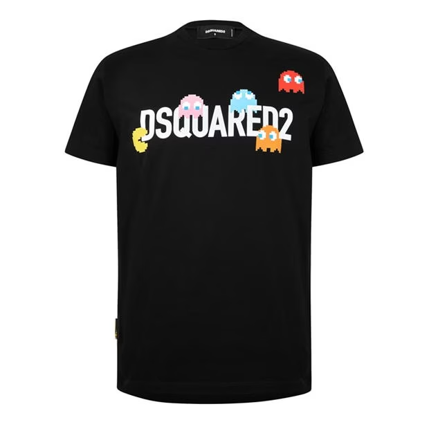 DSquared2 Pacman T-Shirt Black