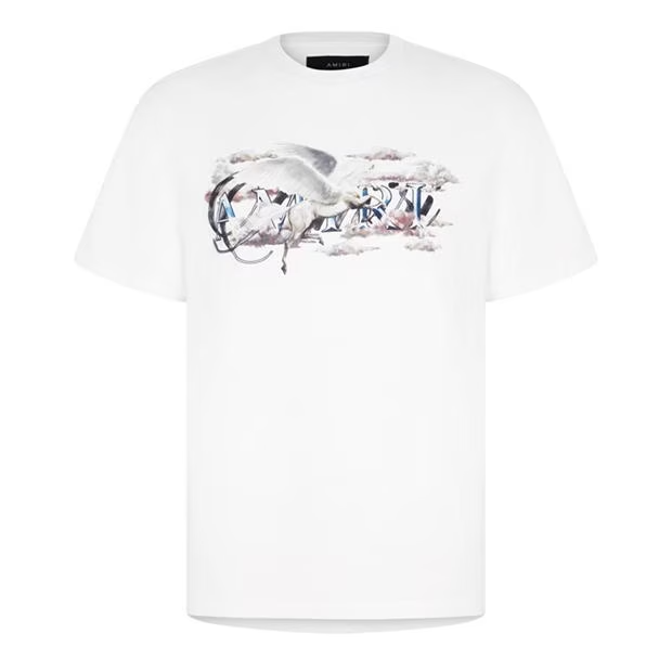 Amiri Pegasus T Shirt White