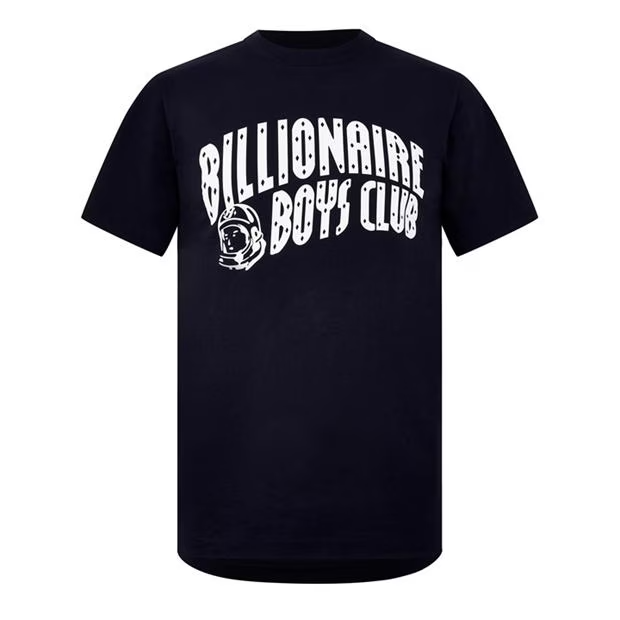 Billionaire Boys Club Arch Logo T Shirt Navy/White