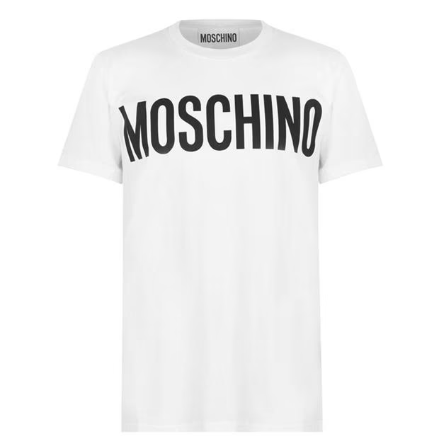 Moschino Logo T Shirt White