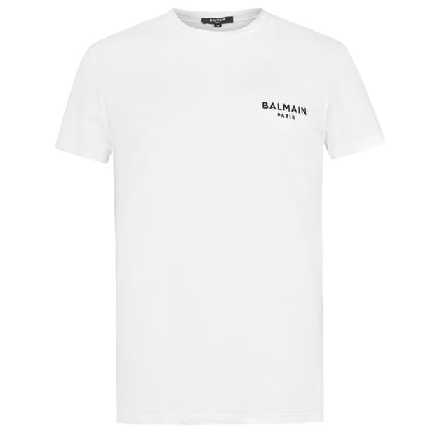 Balmain Chest Logo T-Shirt White