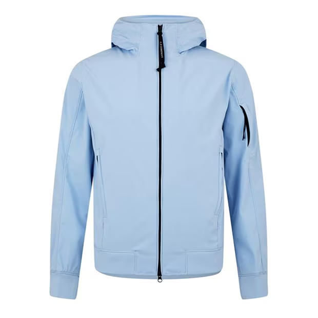 CP COMPANY Lens Soft Shell Jacket Cerulean