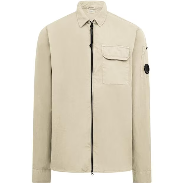 CP Company Overshirt Jacket Sand