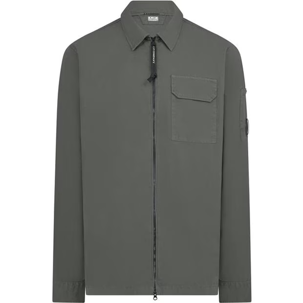 CP Company Overshirt Jacket Shadow Grey