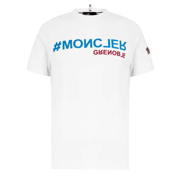 Moncler Grenoble Logo T-Shirt W/B