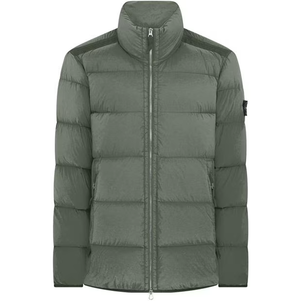 Stone Island Tunnel Down Jacket Salvia