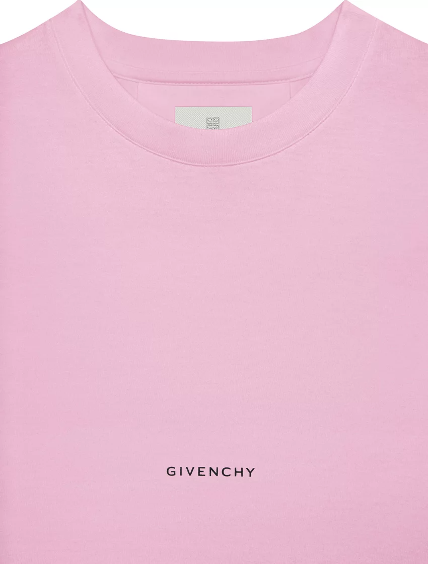 Givenchy Logo T-Shirt Pink