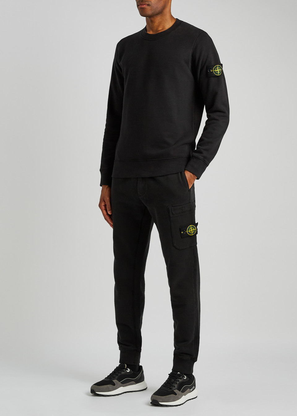 Stone Island Full Tracksuit Black