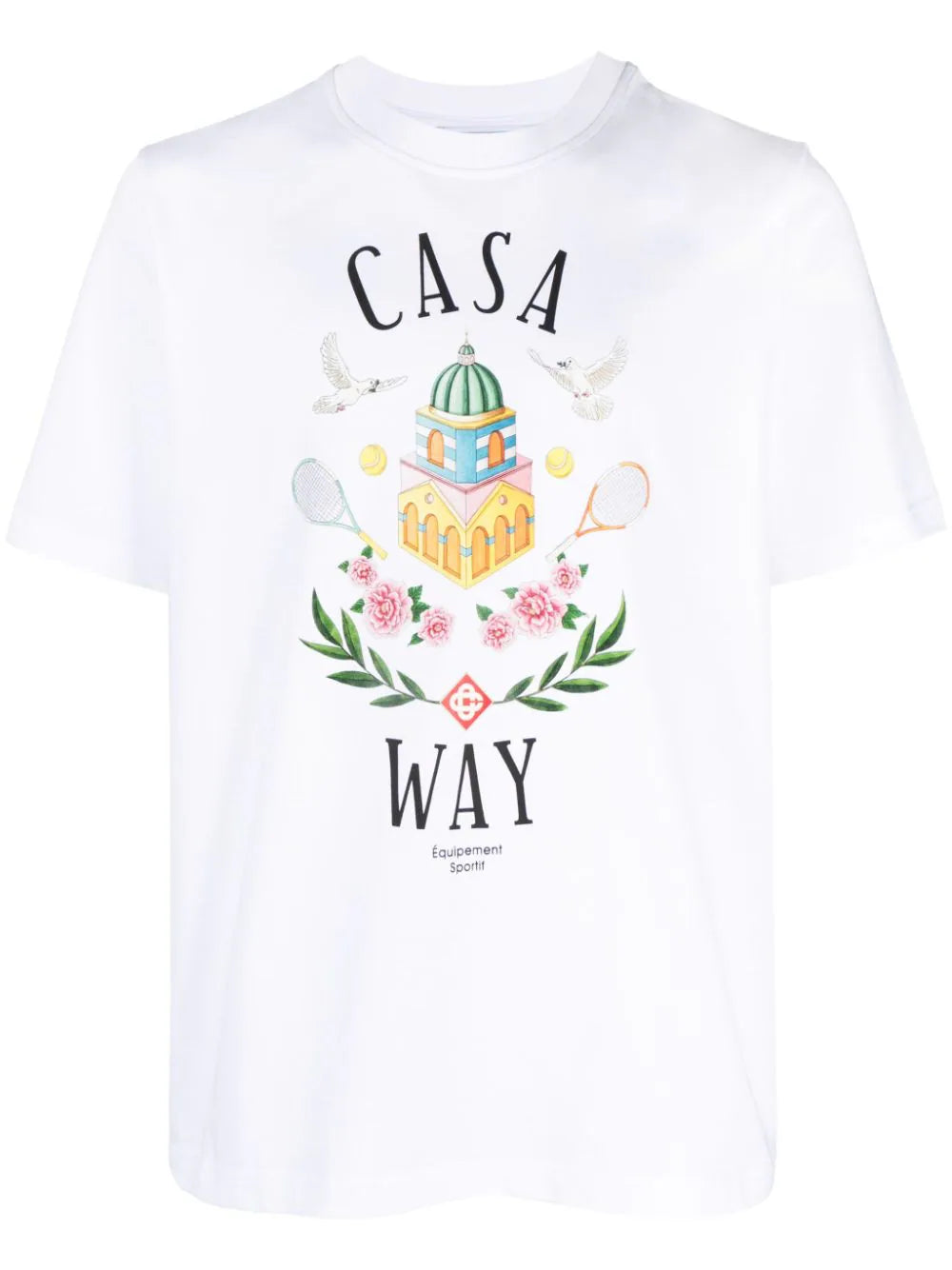 Casablanca Way T Shirt White