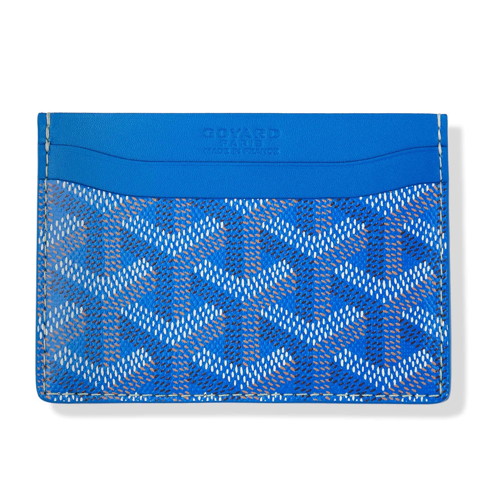 Goyard Card Holder Blue