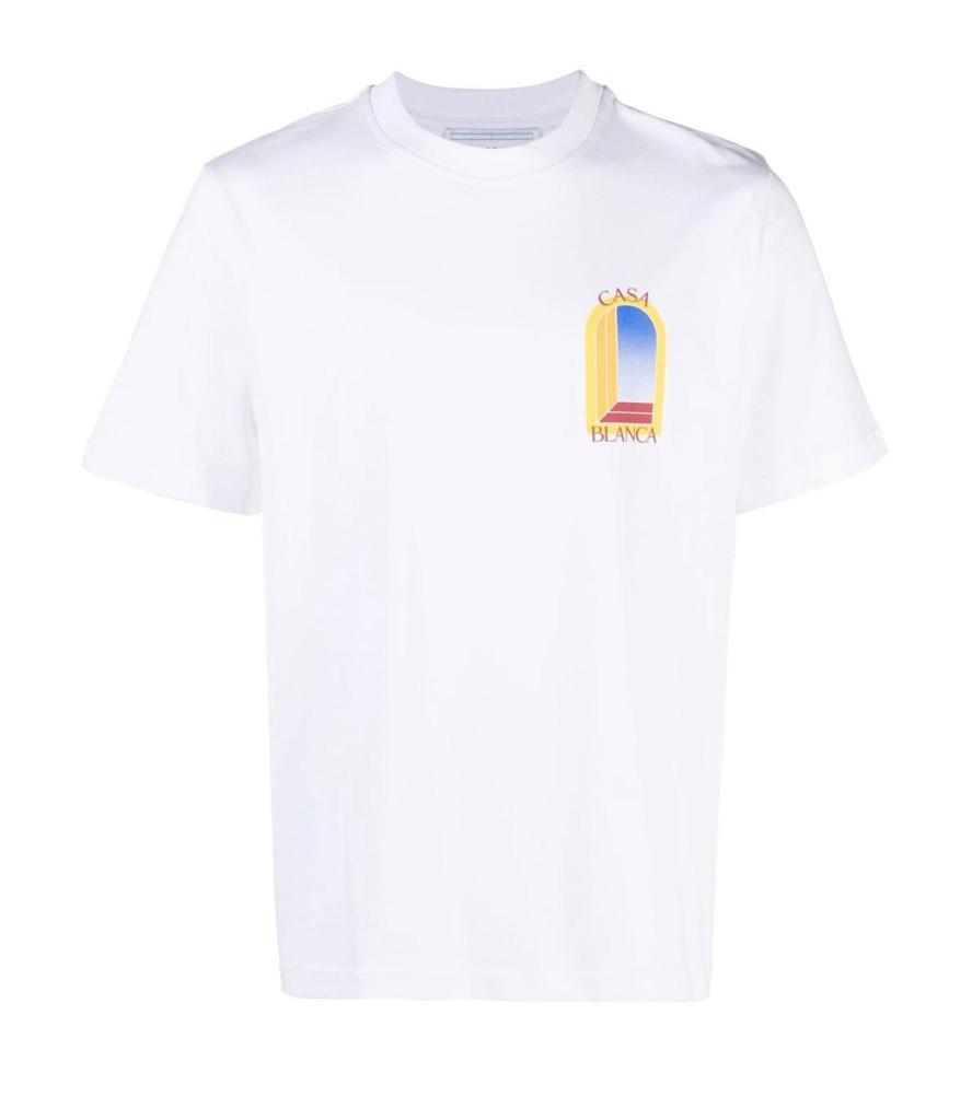 Casablanca Mirror T Shirt White