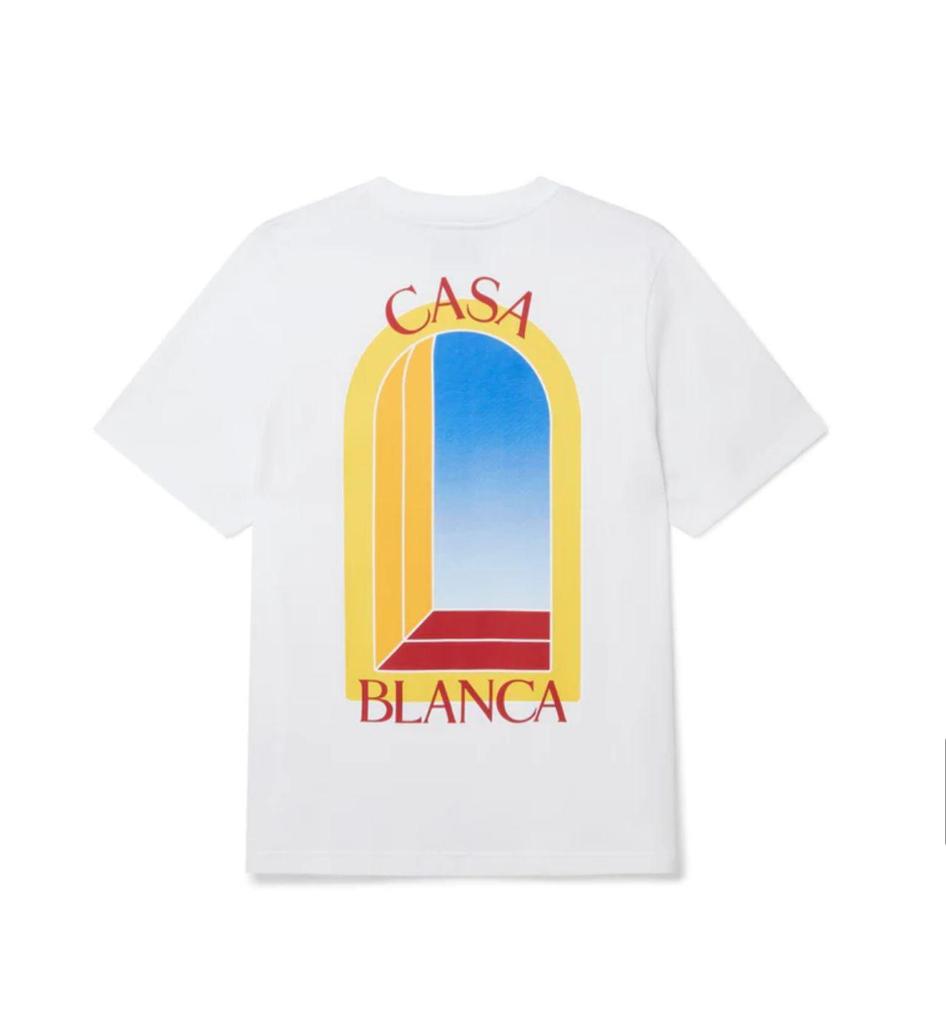 Casablanca Mirror T Shirt White