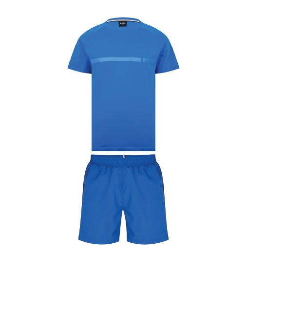 Hugo Boss Shorts Set Royal Blue 2.0