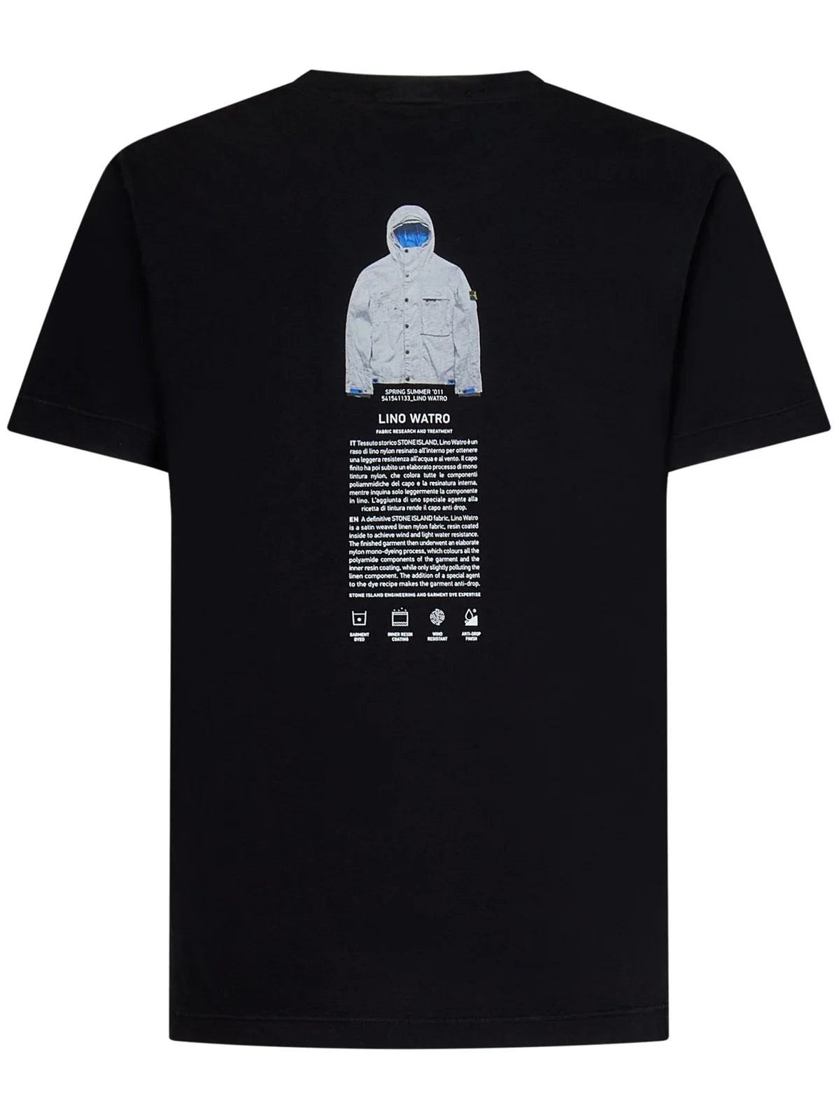 Stone Island Archivio Project T Shirt Black