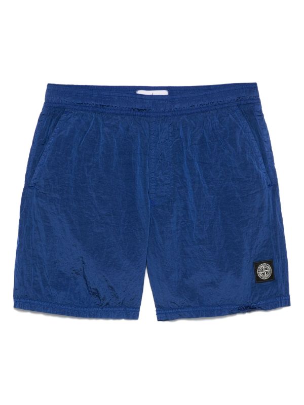 Stone Island Shorts Set Royal Blue