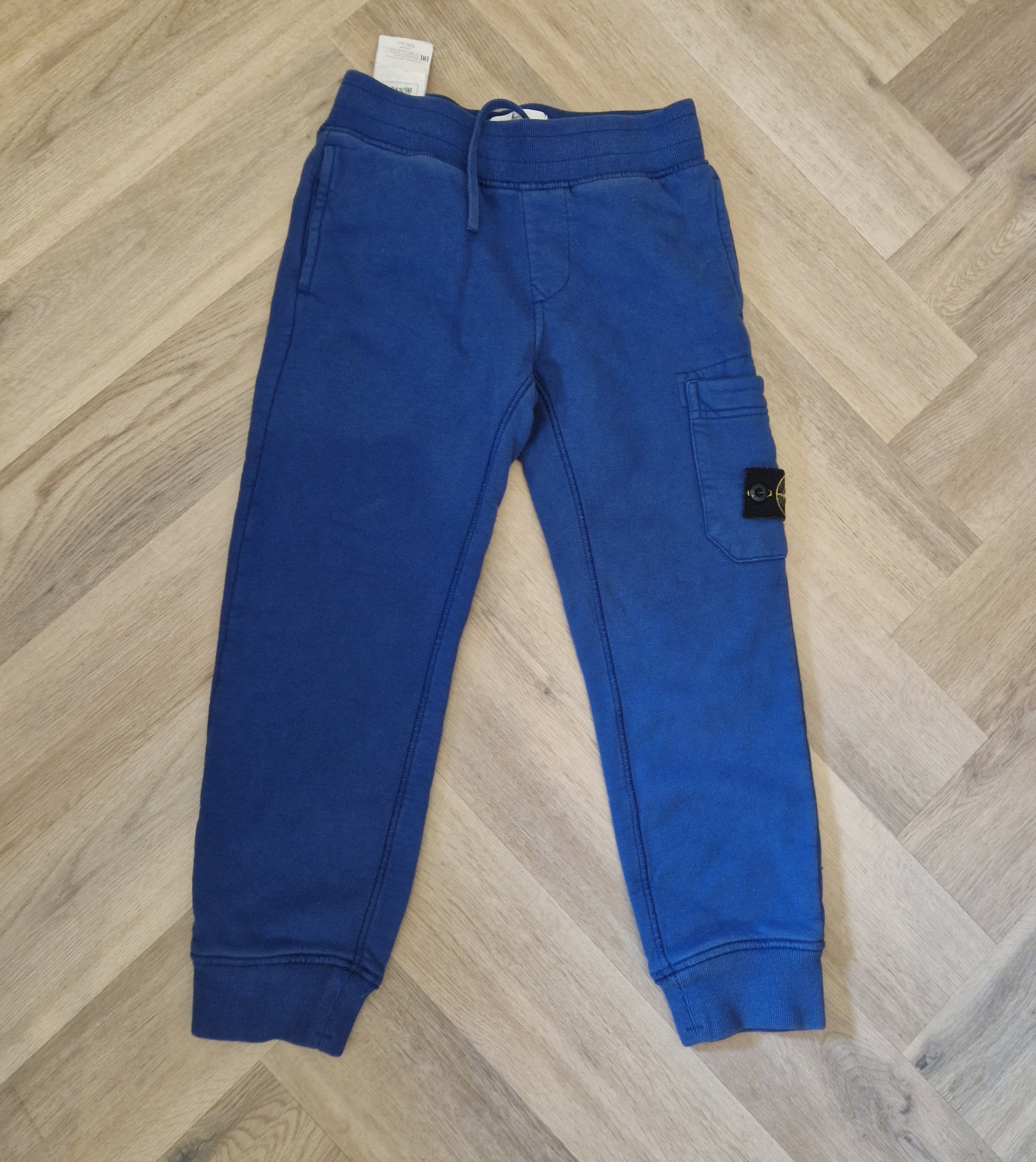 Kids Stone Island Joggers Royal Blue Pre-Owned