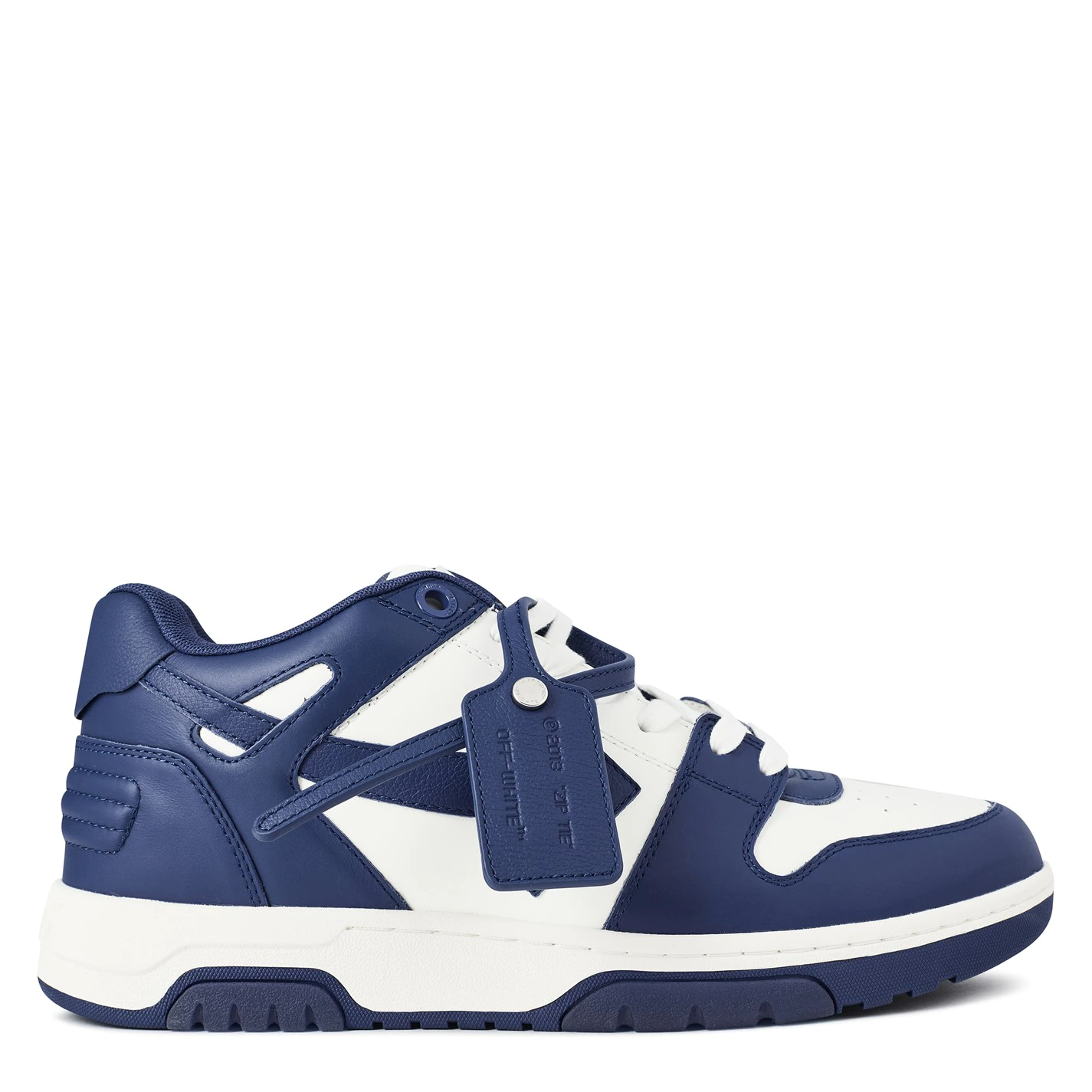 Off White Out Of Office Trainers Navy