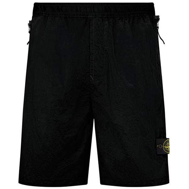 Stone Island Nylon Metal Shorts Black