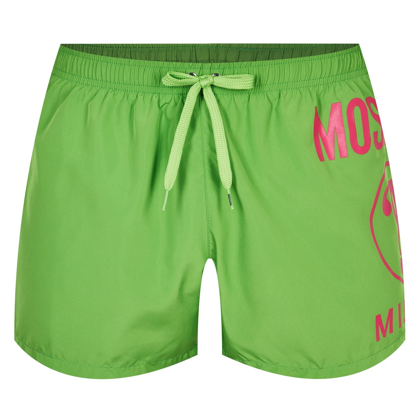 Moschino Question Mark Swim Shorts Green