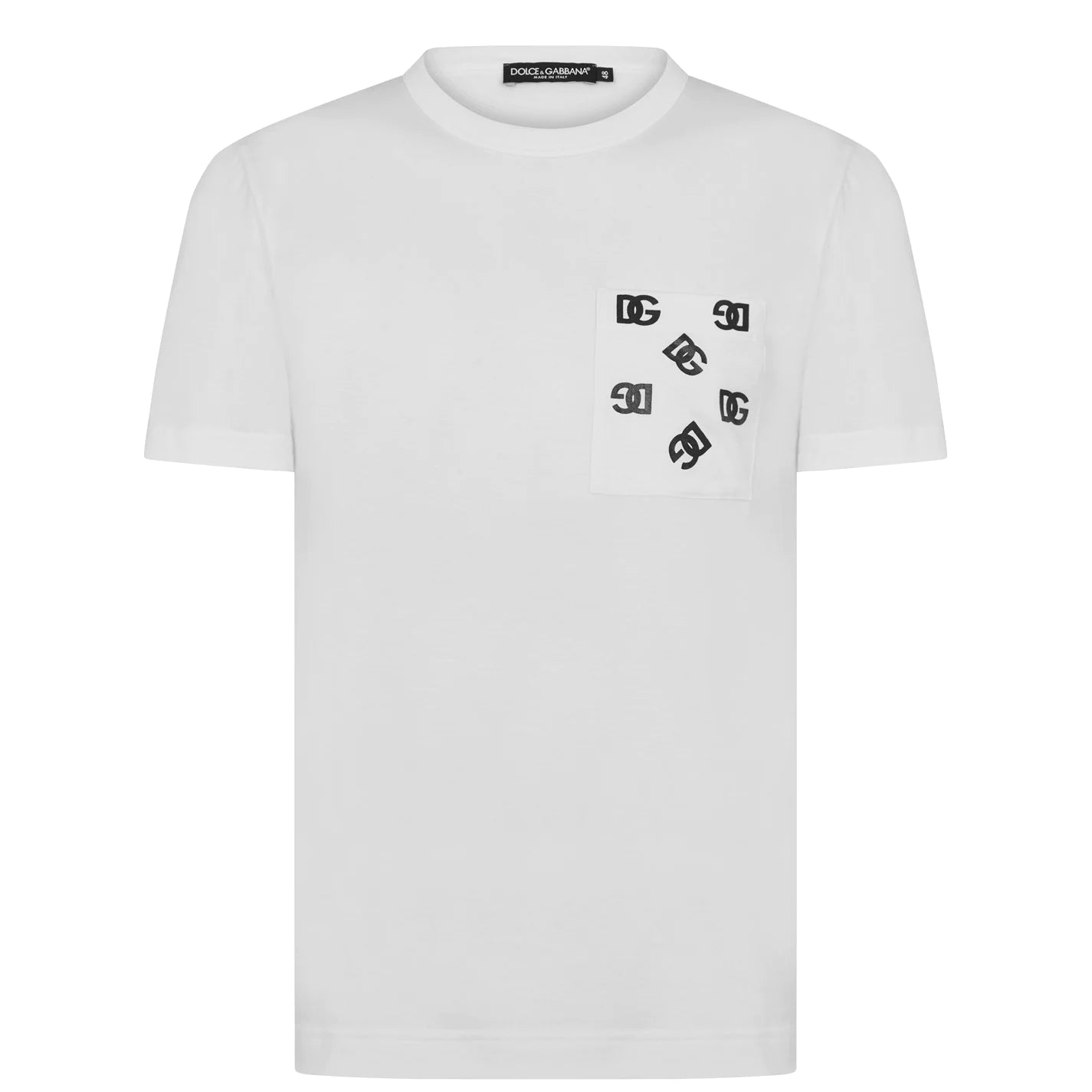 Dolce & Gabbana Pocket Logo T Shirt White