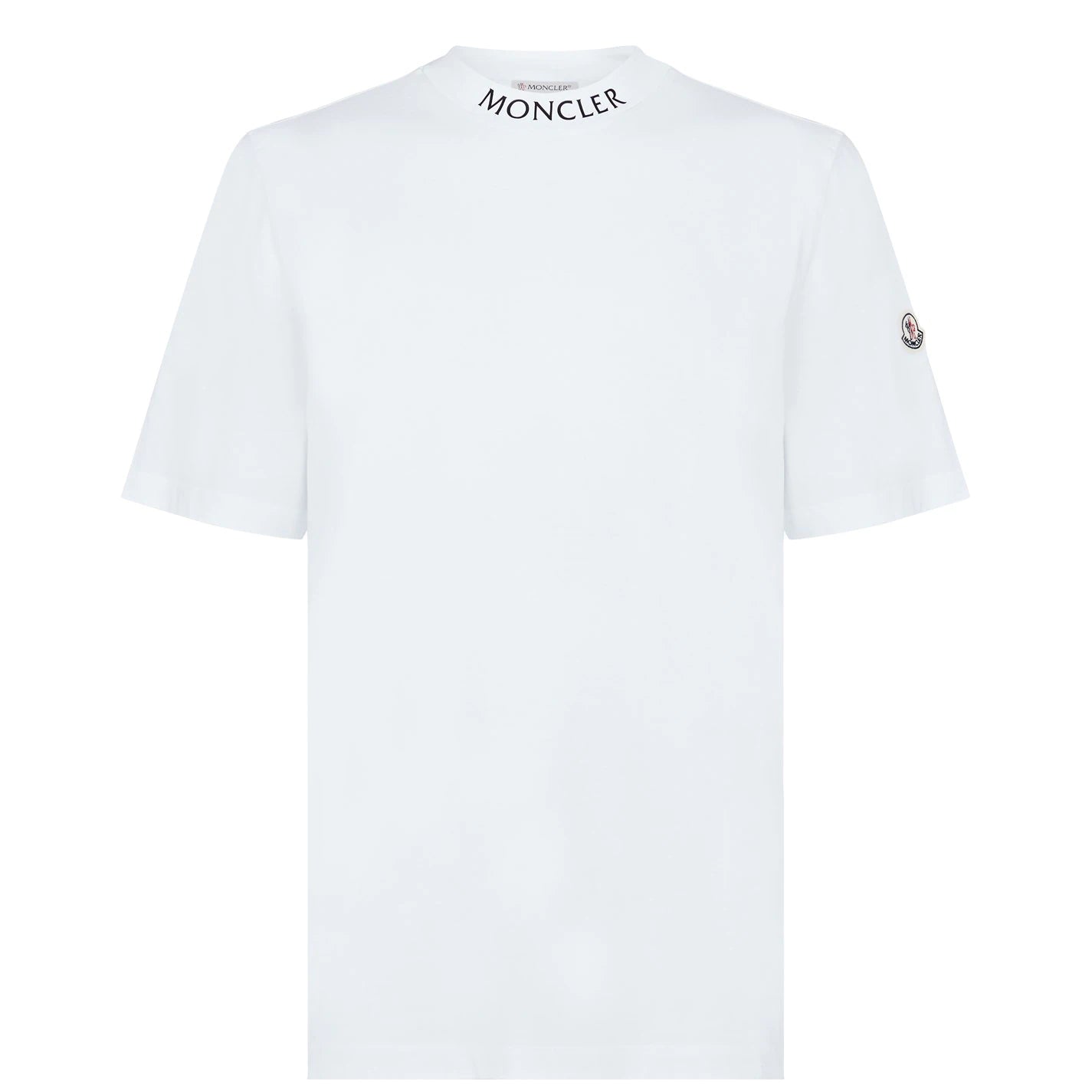 Moncler Collar Logo T-Shirt White