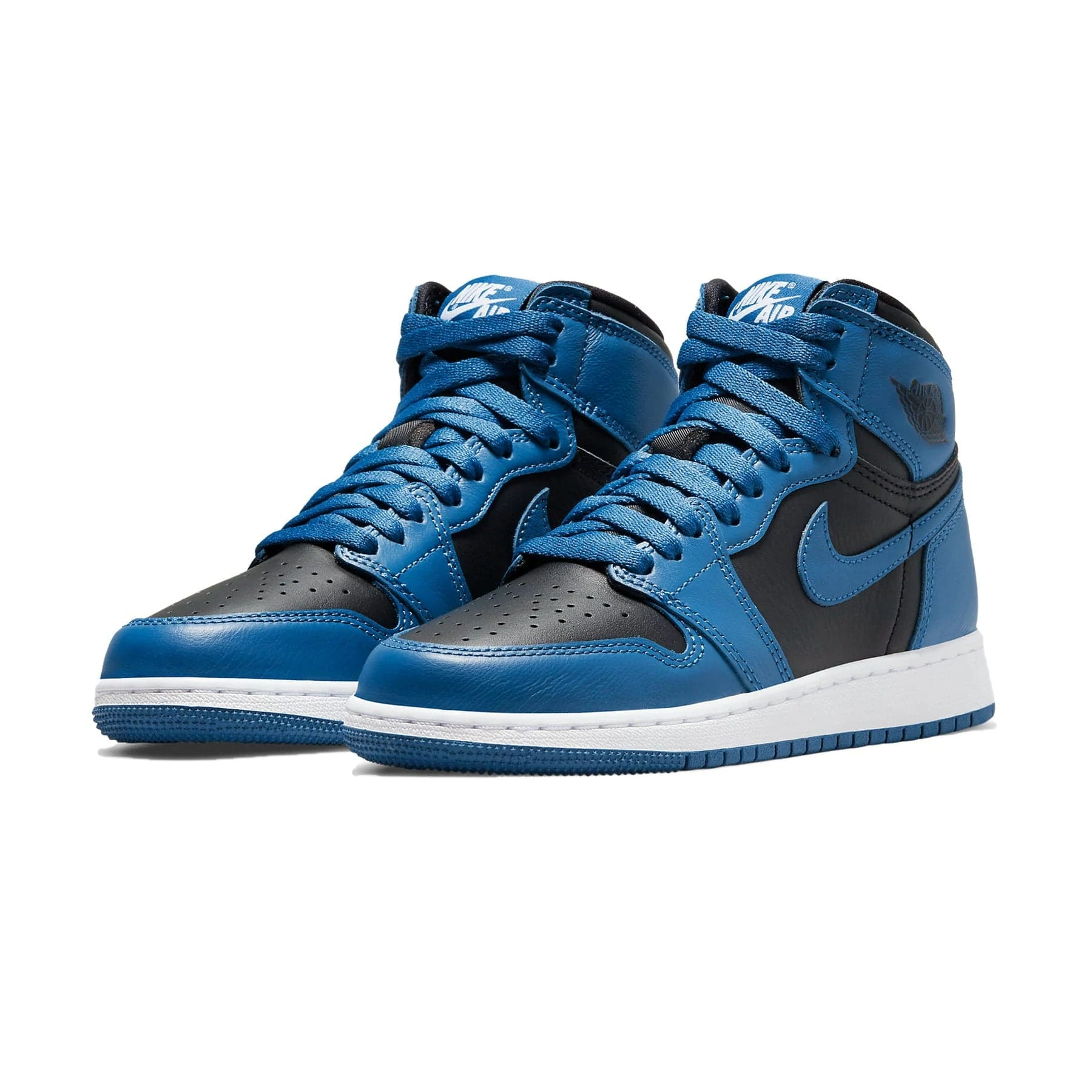 Jordans dark blue online