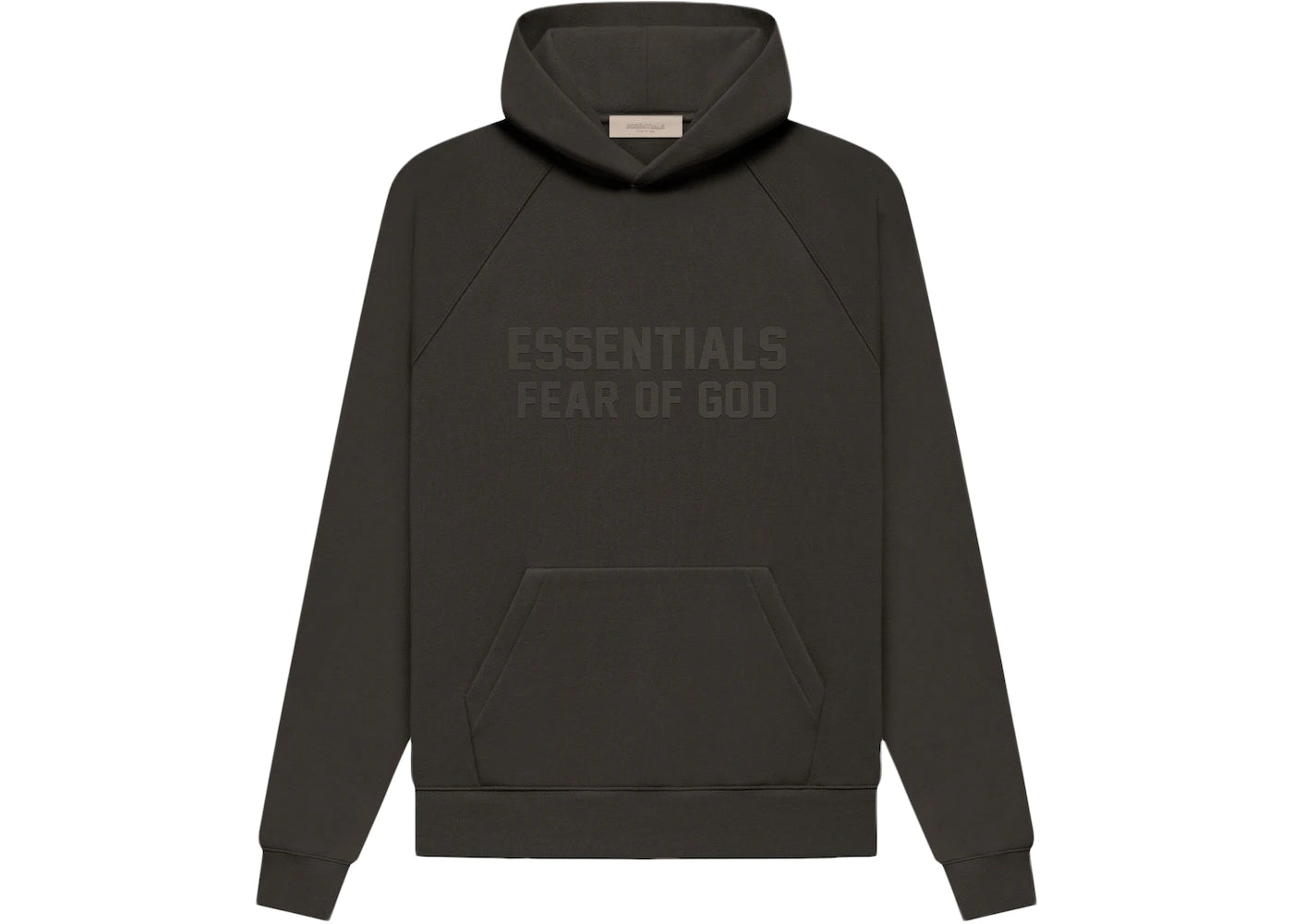 Fear Of God Essentials Hoodie Off Black