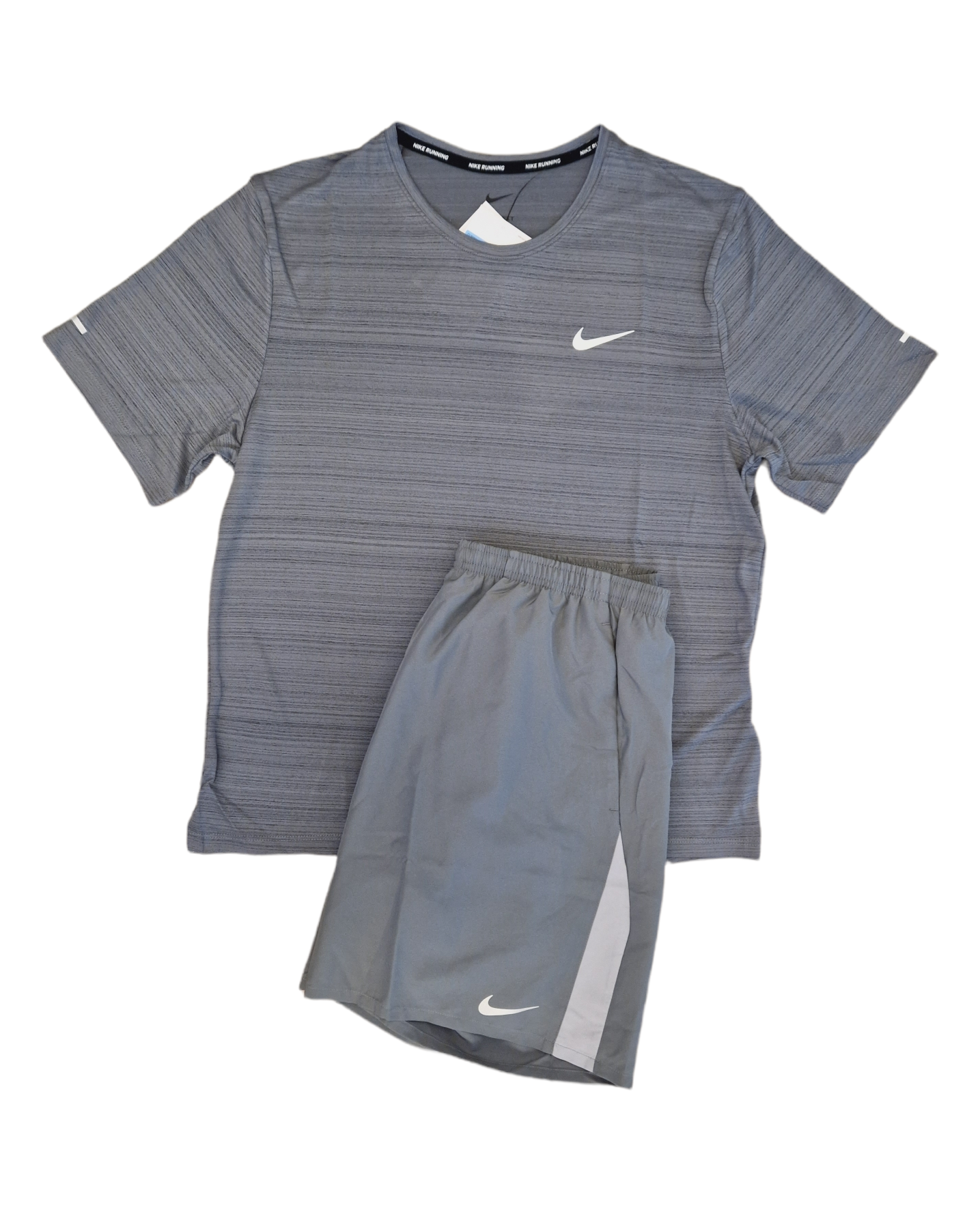 Nike Dri Fit Shorts Set Grey