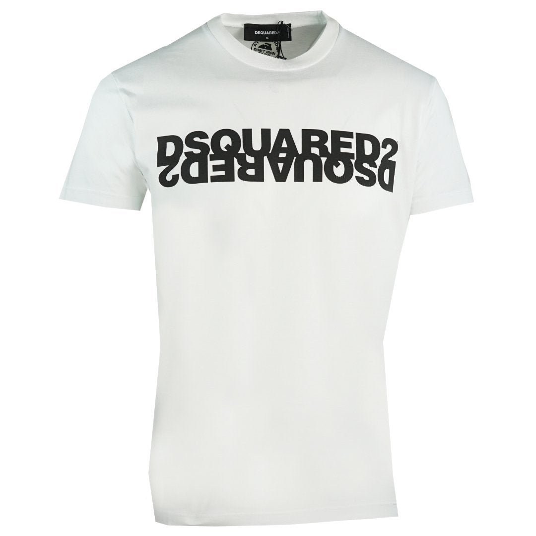 DSquared2 Mirror T-Shirt White/Black