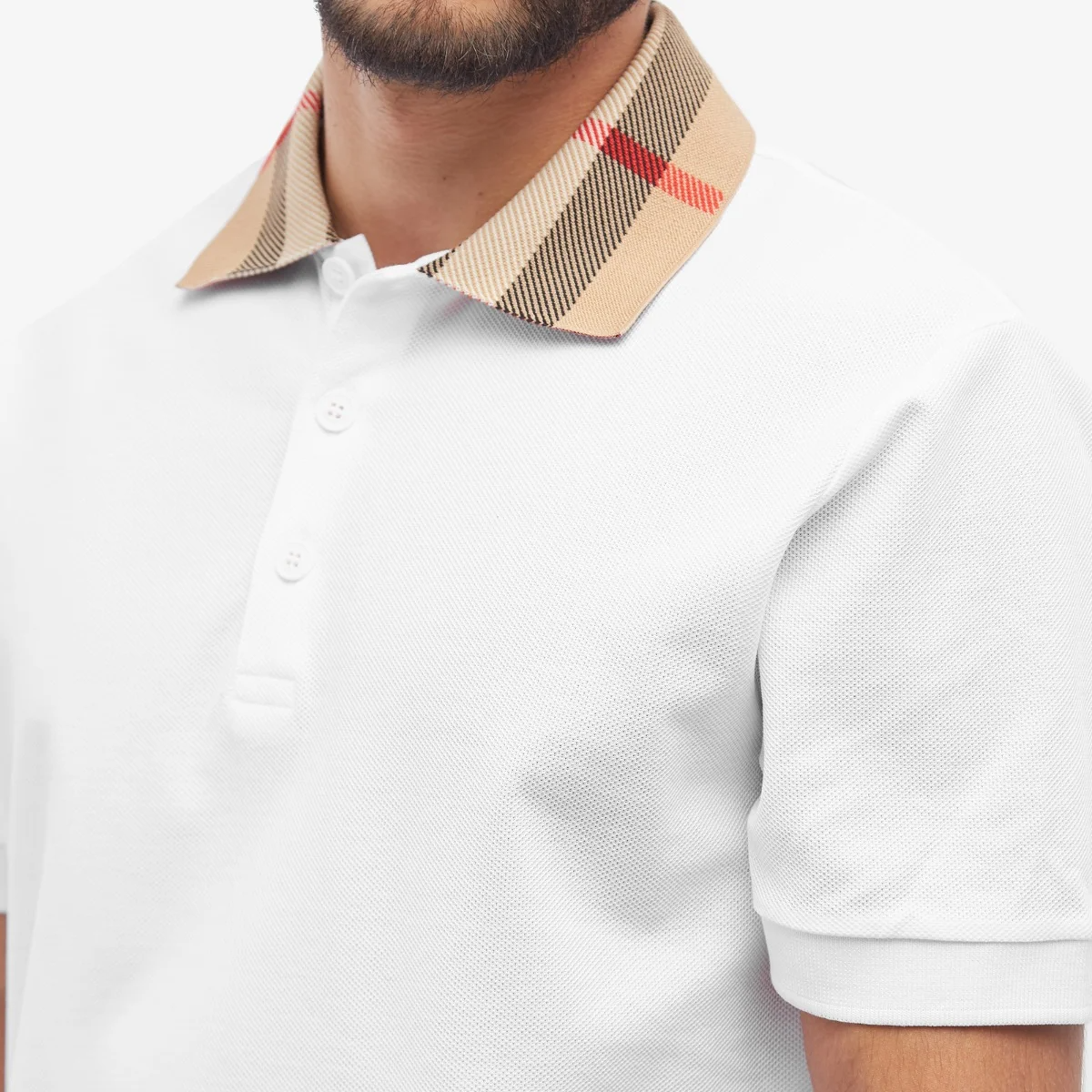 Burberry Cody Polo White