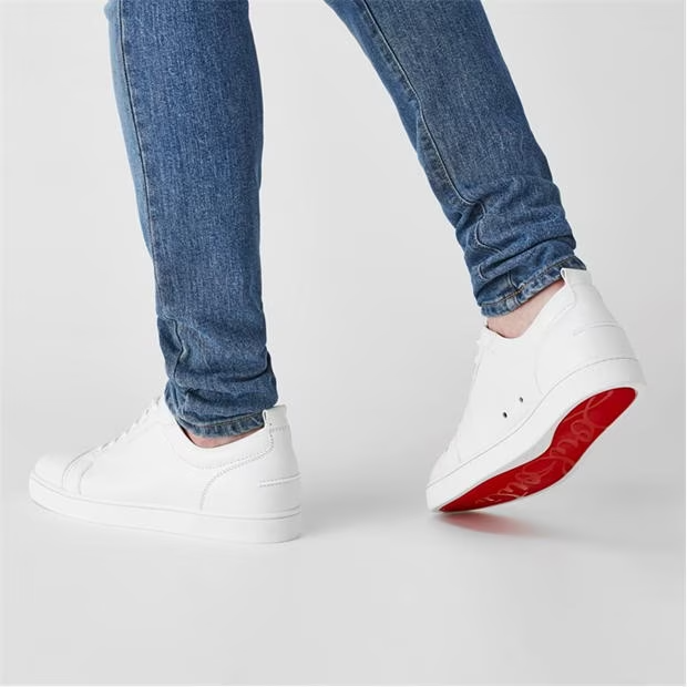 Christian Louboutin Lou Leather White