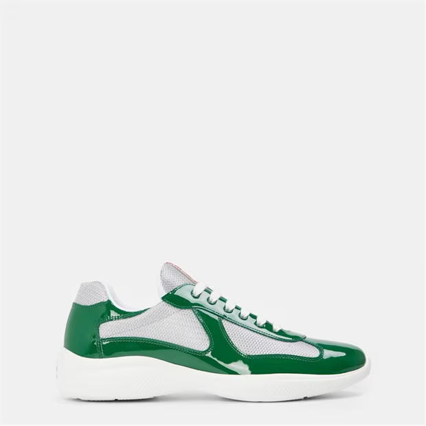 Prada America's Cup Leather Green