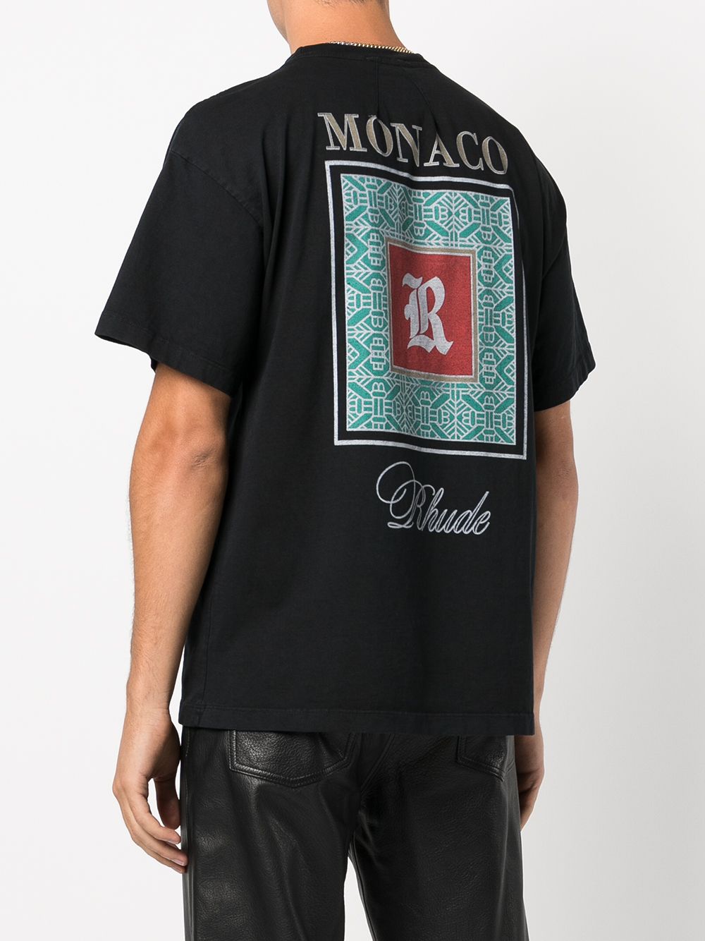 Rhude Monaco T Shirt Black
