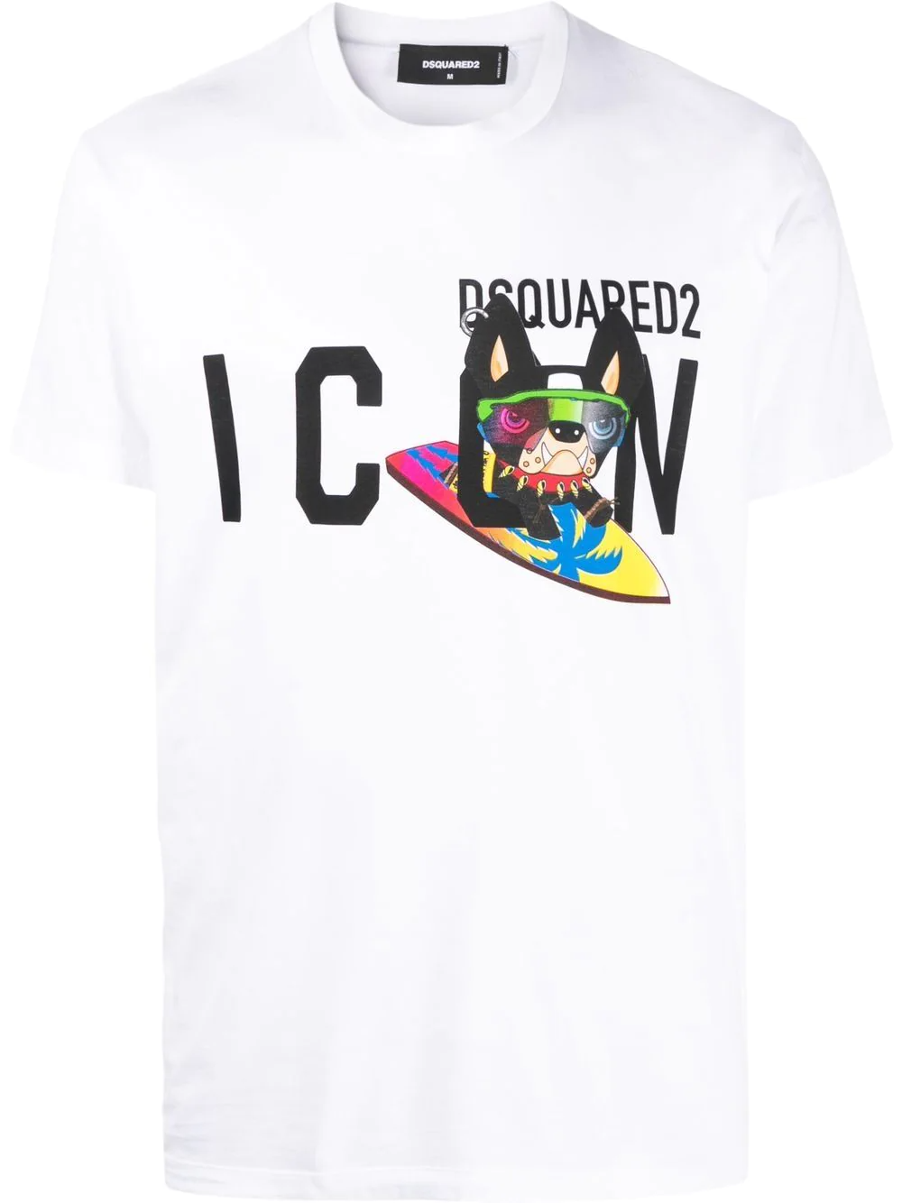 DSquared2 Icon Dog T-Shirt White