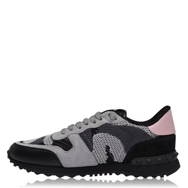 Valentino Mesh Trainers Women's Black