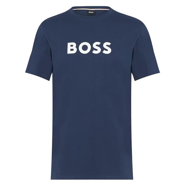 Hugo Boss Logo Shorts Set Navy