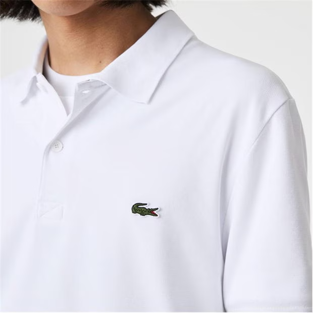 Lacoste Logo Polo Shirt White