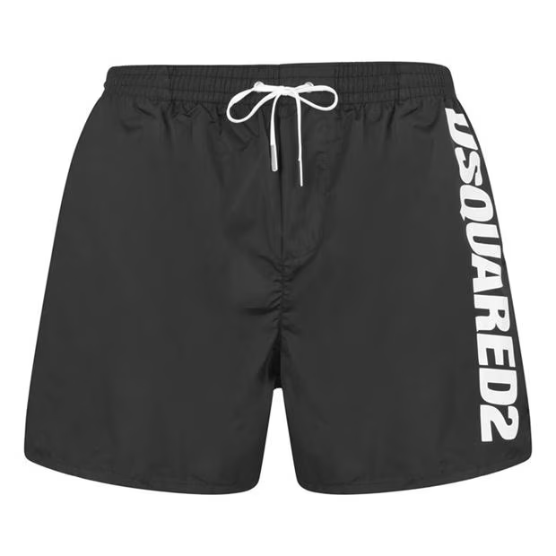 Dsquared2 Logo Swim Shorts Black