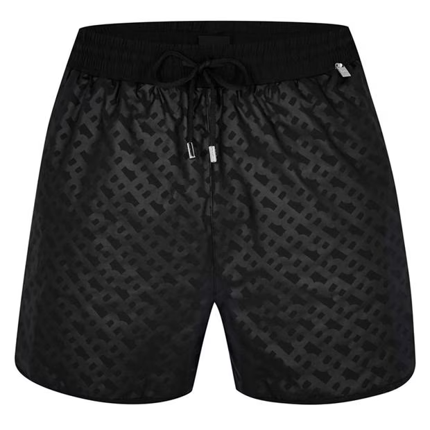 Boss Mono Swim Shorts Black
