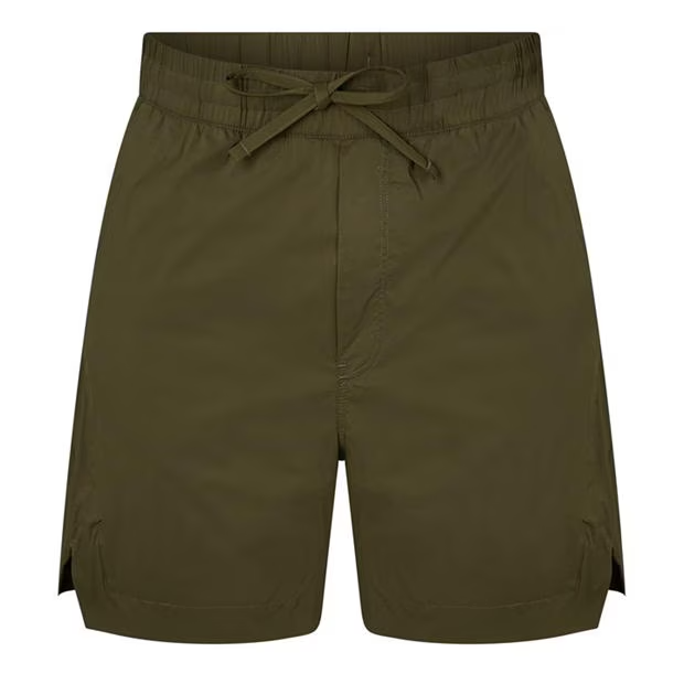 Canada Goose Logo Shorts Khaki