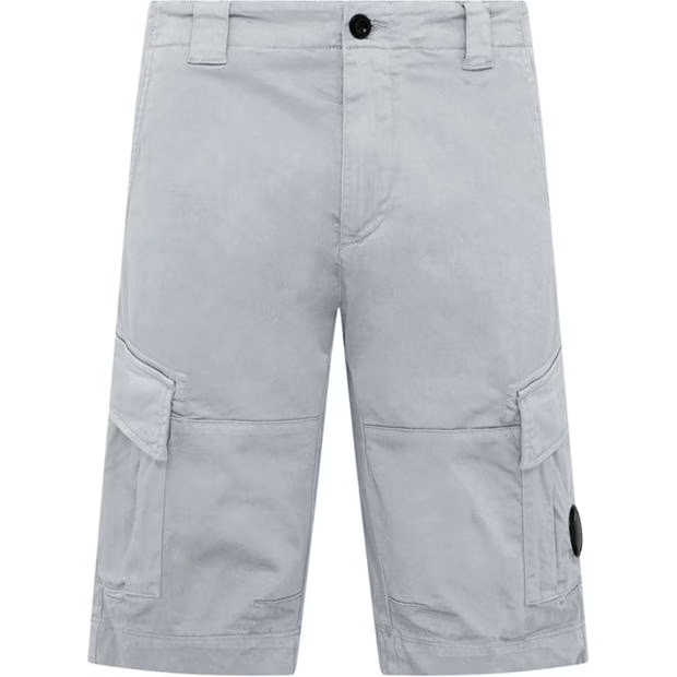 CP Company Lens Cargo Shorts Drizzle