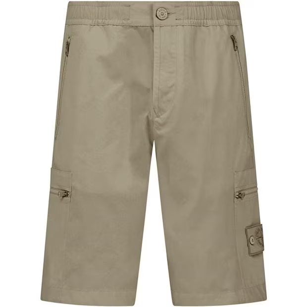 Stone Island Ghost Bermuda Shorts Beige